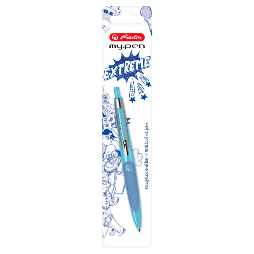 Herlitz my.pen Kugelschreiber blau
